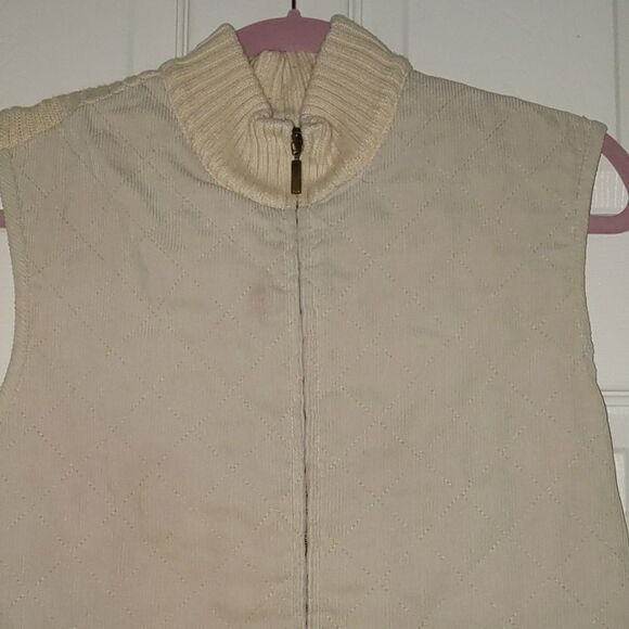 Alfred Dunner corduroy vest Sz M - Picture 3 of 7